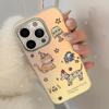 Gilt Cute Pet for IPhone17 Phone Case 16 Laser 15 Promax 14 Cartoon 11 Electroplating
