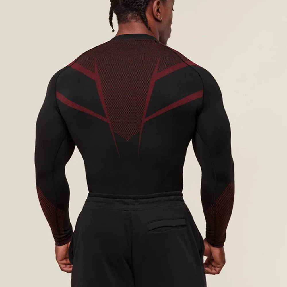 Camiseta de Entrenamiento de Manga Larga Ajustada para Hombre de Gymshark
