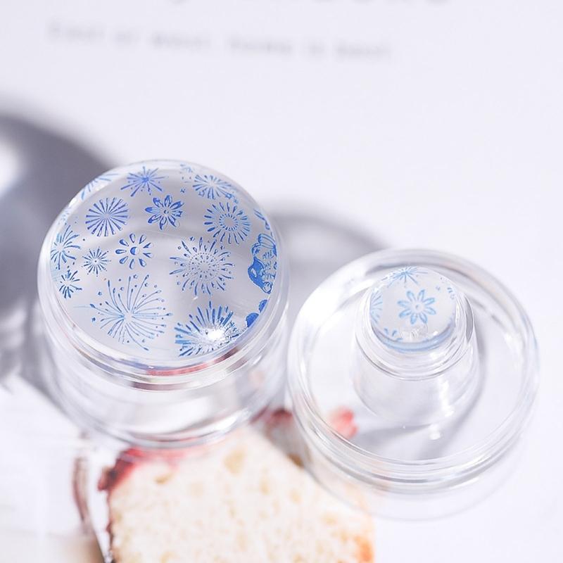 Multi Functional Nail Art Stamper Kit With Highly Elasticity Silicone For Precise Pattern Transfer