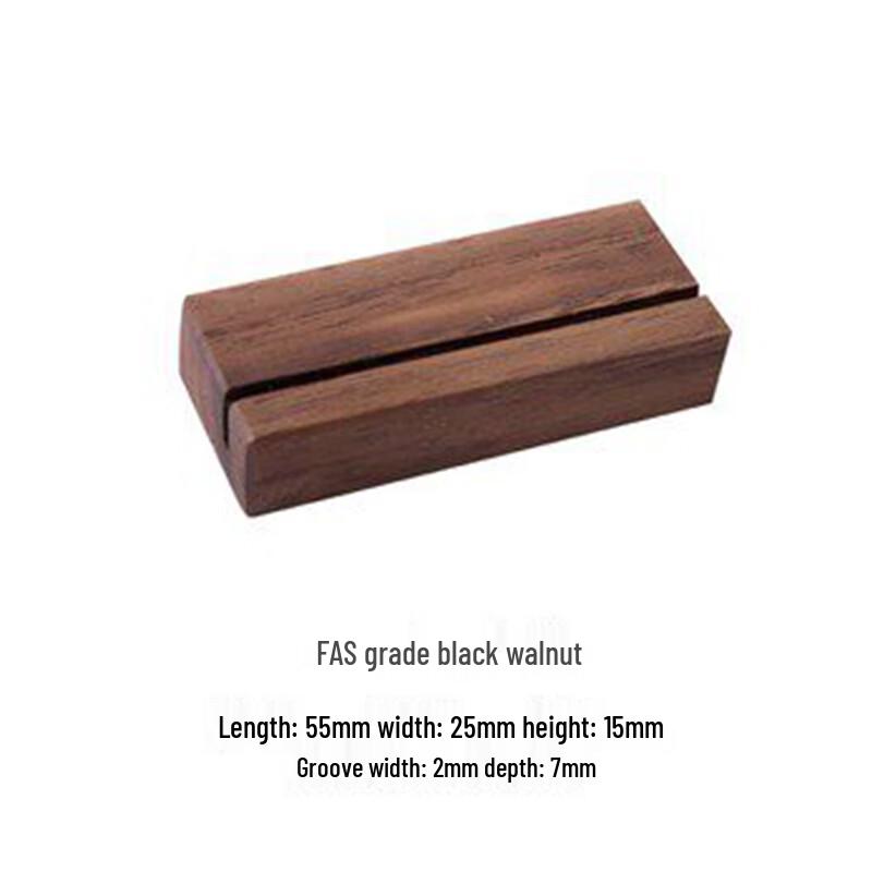 KAPAXION Solid Wood Label Holder