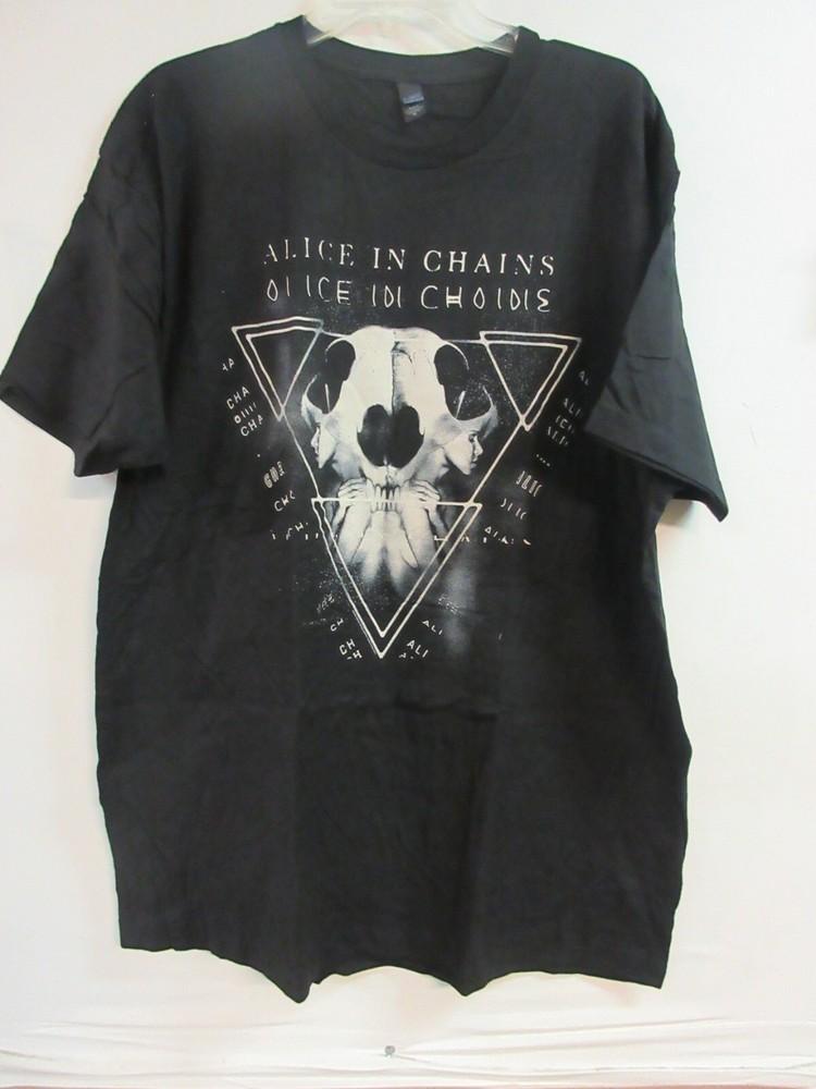 

ALICE IN CHAINS OFFICIAL MERCH TRIANGLE 14 BAND CONCERT MUSIC 2XL / XXL Unisex T-Shirt M