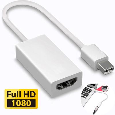 Mini DisplayPort DP na HDMI kompatibilní adaptérový kabel pro Macbook Pro Air 1080P
