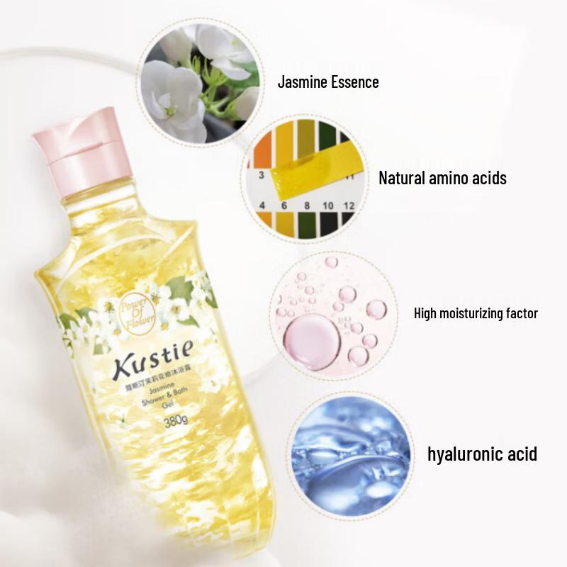 Kustie Jasmine Petal Shower Gel 220g