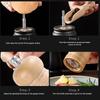 Wood Pepper Grinder Pepper Mill,Adjustable Coarseness 6/8/10 Inch Wooden Peppermill, Ceramic Grinding Mechanism Salt Mill