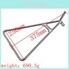 Durable Black Triangle Support Stand Essential For Off-road Motorcycle Maintenance And Repair