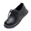 Retro Flat-bottomed Small White Shoes Women's Spring and Autumn Soft-soled Soft-faced Shoes with Plus Size Girl Shoes