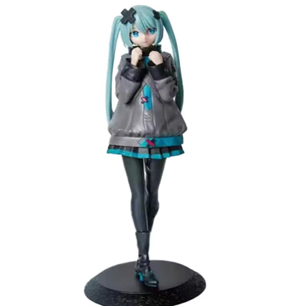 New Hatsune Miku Anime Figure Pink Dress Pvc Model Action Toys Cherry Pink Cherry Blossom Decoration Collect Gifts.*
