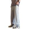 Dingfengbaoluo Casual Pants for Men, Spring American-Style Quick-Dry Sports Loose Straight-Leg Versatile Trousers K508 Light Gray L