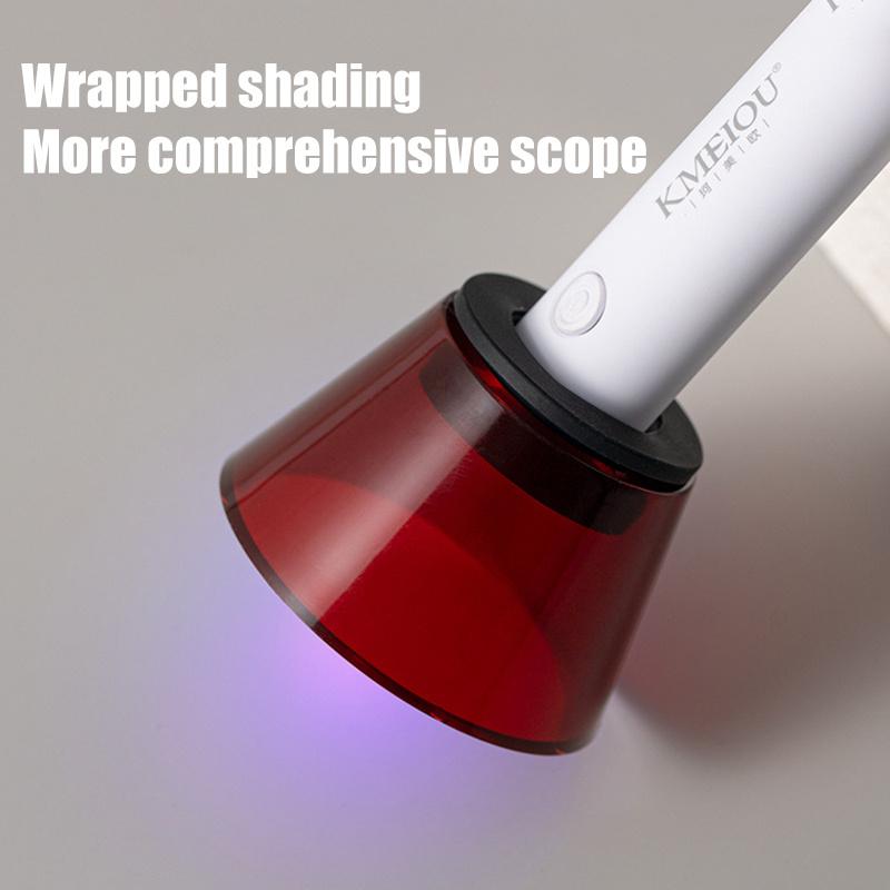 

1Pcs Nail Beauty Salon Devices Acrylic Light-Blocking Baffle For Straight-Shaped Nail Uv Lamp Protective one size