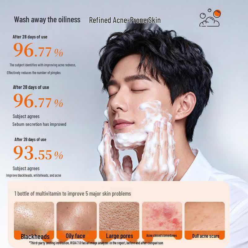 TJOY Men's Oil Control Cleanser