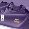Jeep T-shirt da uomo a maniche corte in puro cotone