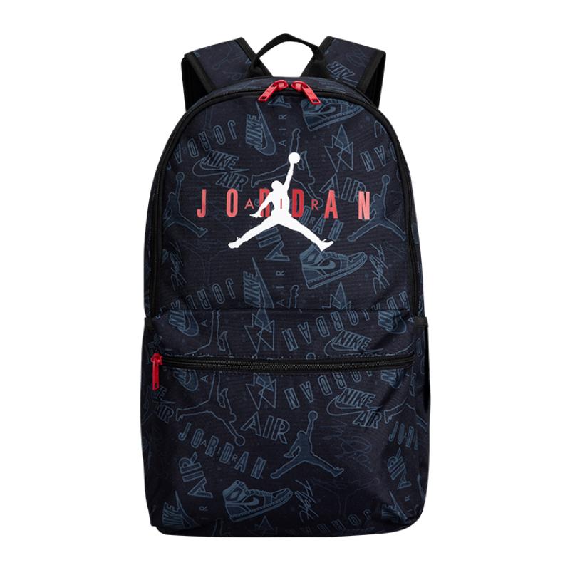 Jordan Polyester Backpack Unisex Jet Black Jordan JD2413006AD-001