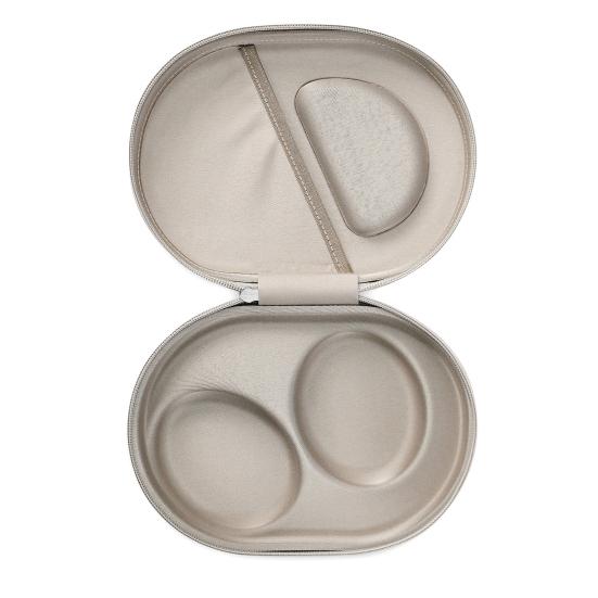 Headphone Storage Bag Water-resistant Wear-resistant Dirt-resistant Universal Earbuds Protector with Zipper Closure