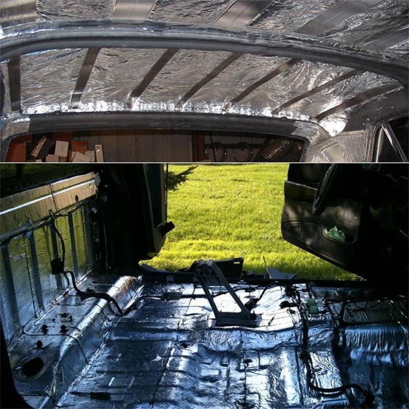 Car Hood Engine Sound Insulation Truck Engine Auto Hood Roof Thermal Shield Sound Proofing Heat Insulation Mat Car Accessory