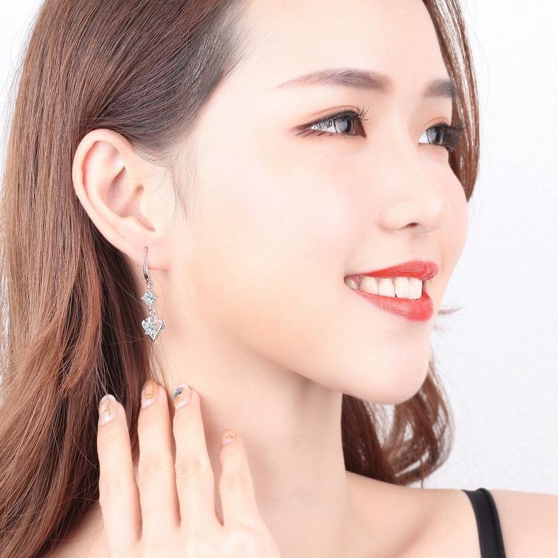 Lindon Copper Alloy Zircon Earrings Drop Earrings For Women Wedding Party Gifts