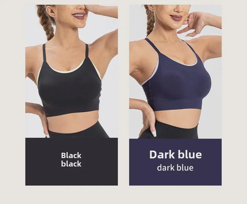 Damen Verstellbarer Sport-BH mit dünnen Trägern - Yoga, Laufen, Pilates Florales Design