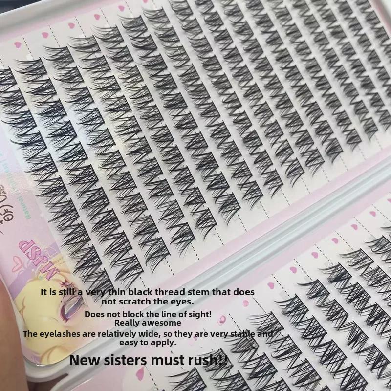 Mengji Shangpin Lazy Trilogy Fotogenische Dicke Segmentierte Wimpernbuch