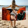 Anime B-Bakugou K-atsuki S Towel Beach Towel Oversized Quick Dry Towel Absorbent Soft Swim BeachTowels for Men Women