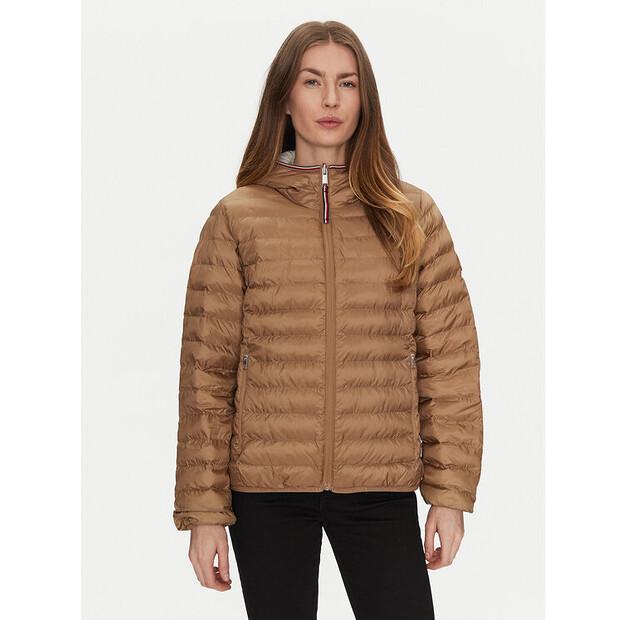 

Демисезонная куртка Tommy Hilfiger WW0WW45317 бежевого цвета, стандартного кроя XS