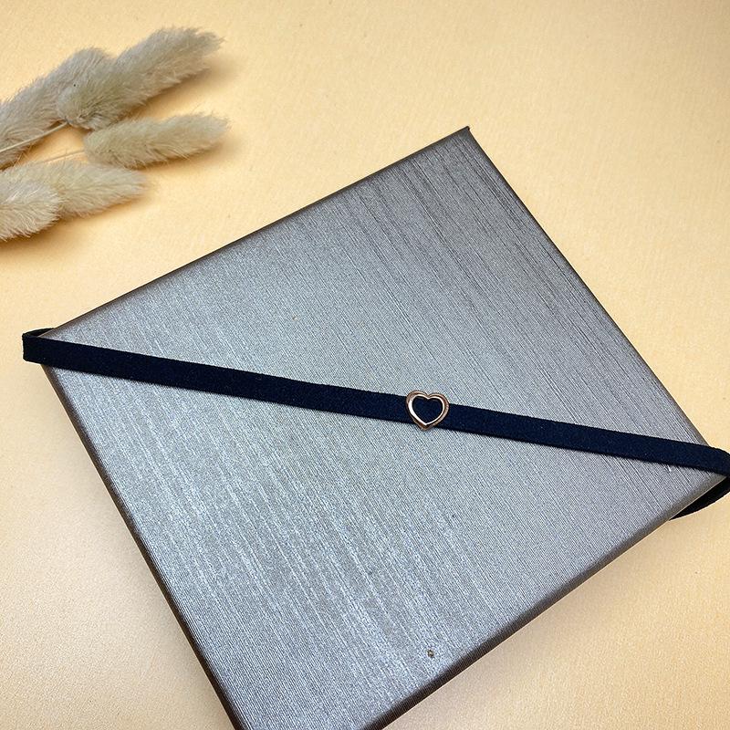 S925 Sterling Silver Heart Necklace: Short Clavicle Chain Choker Jewelry - Perfect Best Friend Christmas Gift for Women