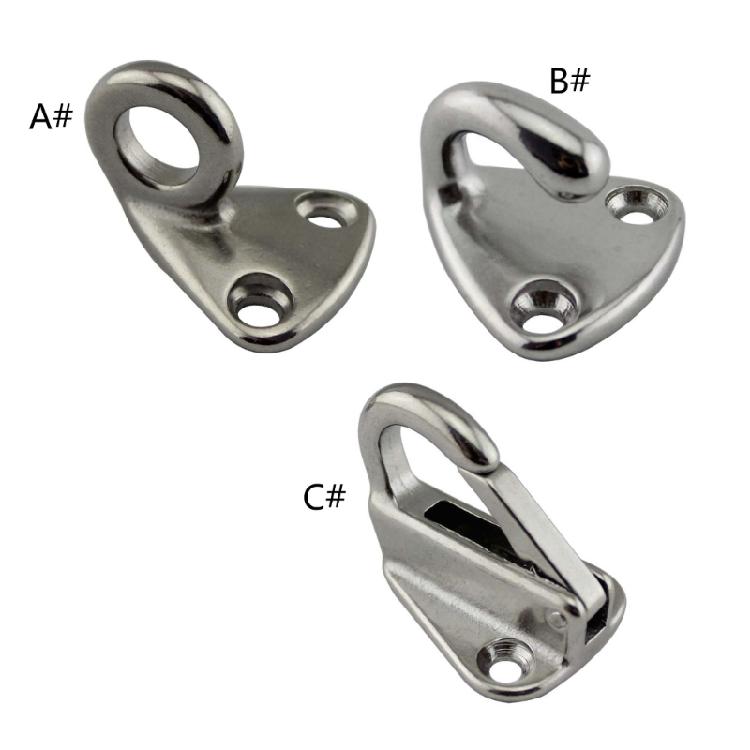 Marine Hardware Stainless Steel Fenders Hook Boat Accessories Snap Attach Rope