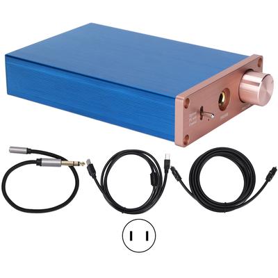 Digital O Amplifier DAC Input USB Coaxial Digital O Headphone Amplifier Decoder 100‑240VUS