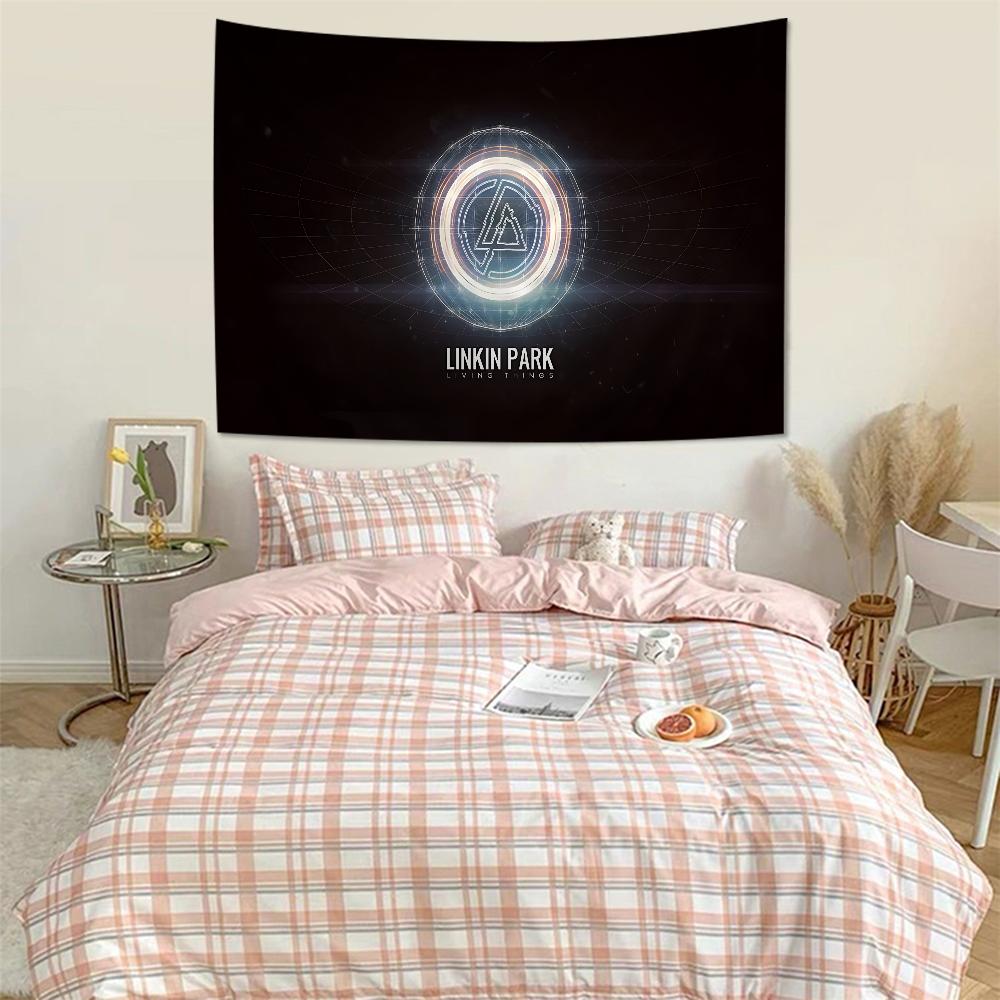 Linkin Park Band Hippie Wall Hanging Tapestries For Living Room Home Dorm Decor Art Home Decor