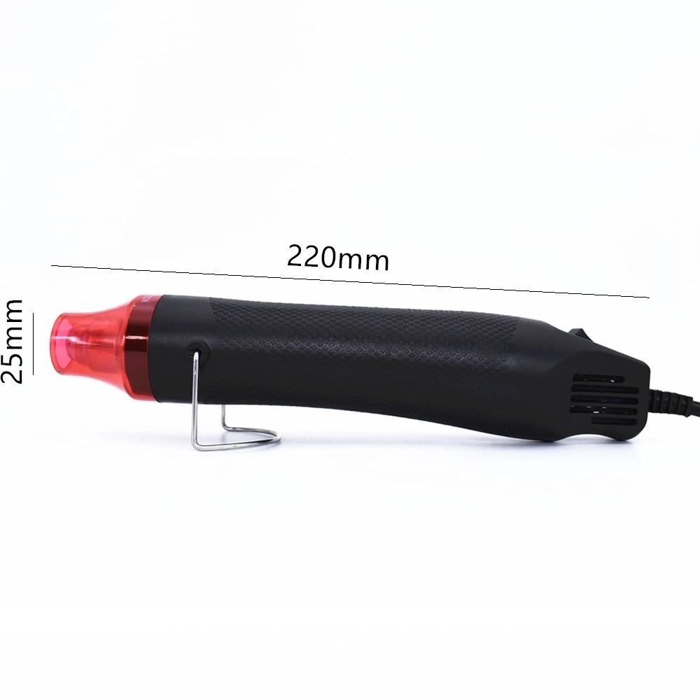 Home Heat Gun Electric Power Hot Air 300W 220V 110V EU US Plug Multi Purpose Soft Ceramic Seat DIY Tool for Heat Shrink Tube
