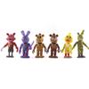 6pcs Five Fnaf Nights At Freddys Action Figures Mini Figurines Fans Gift