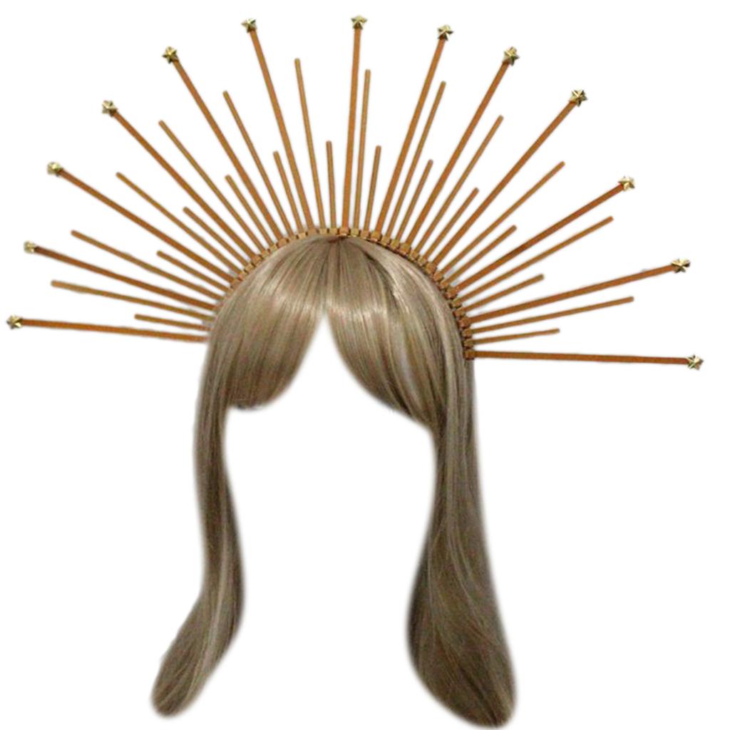 Cosplay Engel Aureole Form Haarreif Damen Make-up Stirnband für Festival Party Kinder Auftritte Haaraccessoires