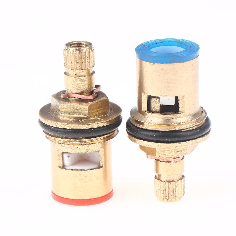 Universal Replacement Brass Ceramic Disc Stem Cartridge Inner Faucet Valve Tap Valves For Kitchen And Bathroom