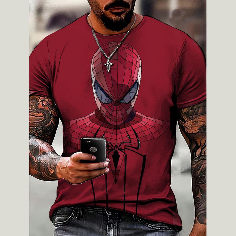 The New 2025 Summer Men's T-shirts Feature Soft and Breathable 3D Pattern Printing, Which Is Casual and Fashionable.