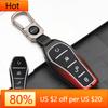 Interior Mouldings Car Key Case Cover For BYD Atto 3 Han EV 600 Yuan Dolphin E2 Song PRO Max Tang DM 2018 Qin PLUS 4 Buttons Aut