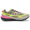 Li Ning Cushioning Slip Resistant Abrasion Resistant Low top Trail Running Shoes Women's Green Yellow ARNT004-6
