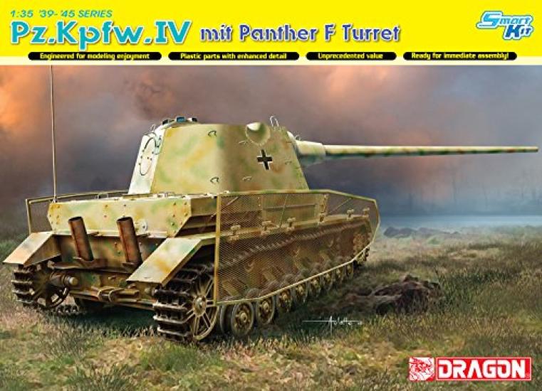 Dragon WWII German Army Panzer IV with Schmalturm Turret Plastic Model DR6824 1/35