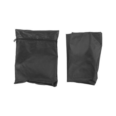 Dış Mekan Bahçe Izgara Örtüsü Yağmur Geçirmez Toz Geçirmez UV Koruyucu Barbekü Yuvarlak Örtü 52x37cm