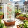 Greenhouse Netting for Raised Beds Garden Tomato Plant Cover Square Cage, Bird with Mesh Net Organic Farming Zipper, Insect Barrier, Covers Gardening