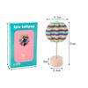 Kids Wooden Spiral Lollipop Stress Toy Spinning Decompression Toy