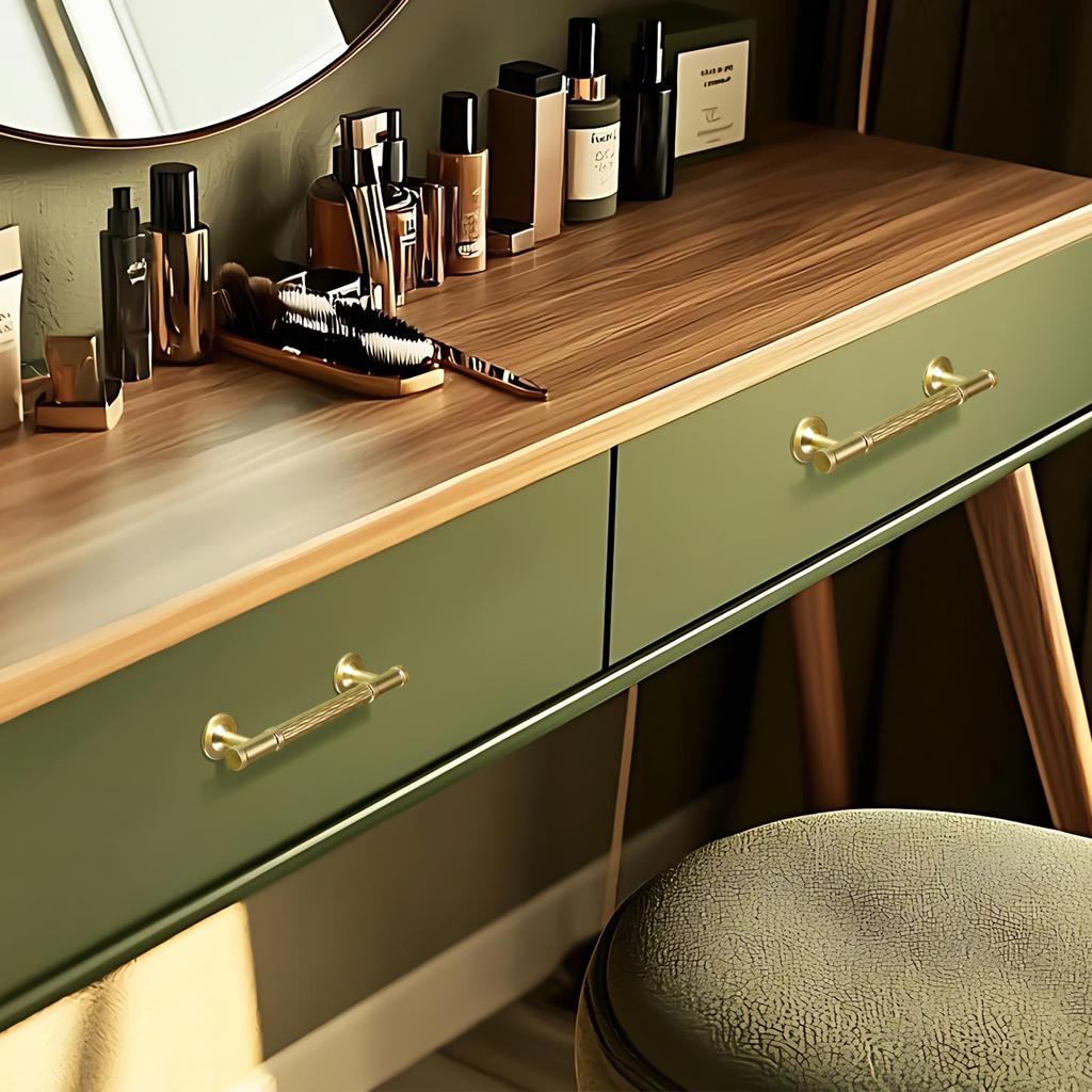 Modern Minimalist Zinc Alloy Gold and Sliver Cabinet Doors Handles Luxury Furniture Cabinet Drawers Knob Wardrobes Pull