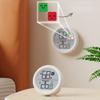 Temperatur-Feuchtigkeitsmesser Zuhause Hochpräzises Elektronisches Thermometer Babyzimmer Wandmontiert Trocken-Nass-Temperaturtabelle