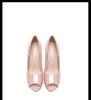 Women's High Heel Stiletto Peep Toe Platform Patent Leather Nightclub Shoes