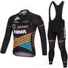 Men Women Long Sleeve Cycling Jersey Breathable Mountain Road Bike Apparel Riding
