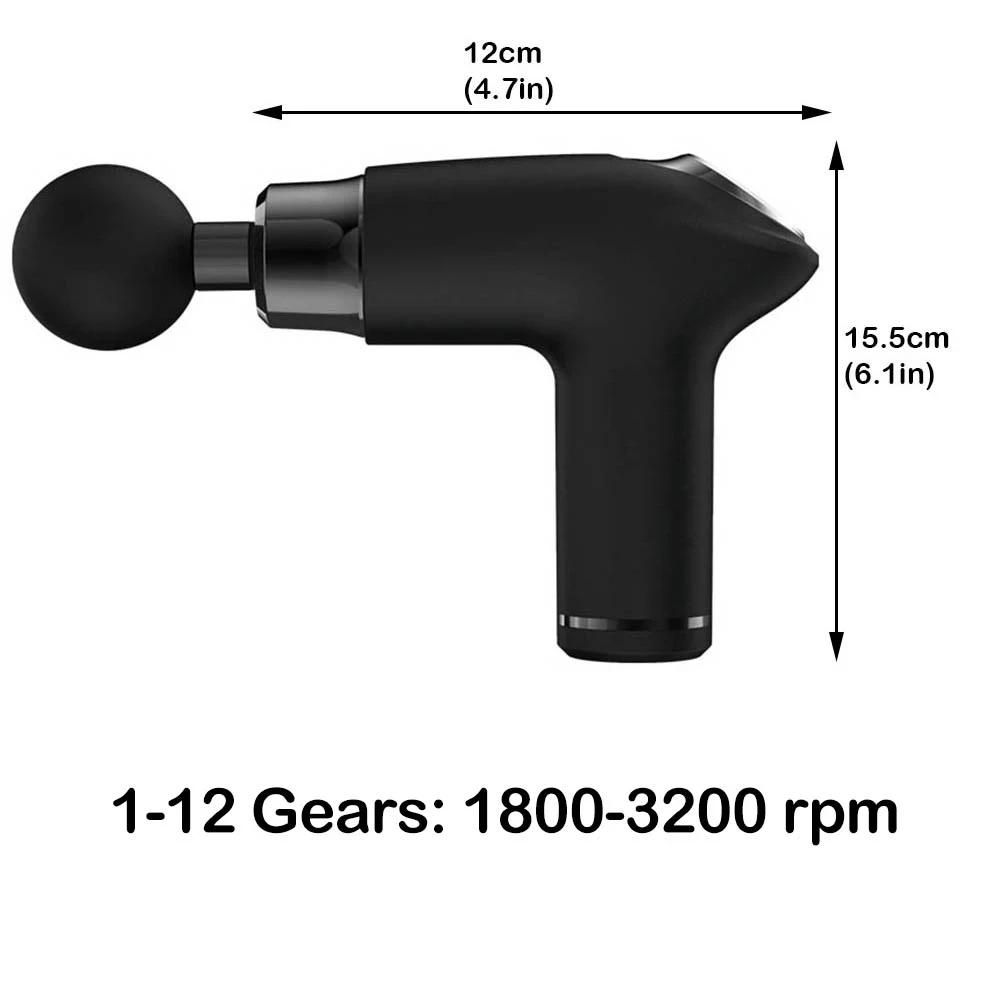 Mini Fascia Gun Muscle Relaxation Massage Shock Electric Whole Body Massage Gun Relieves Fatigue and Is Convenient To Carry