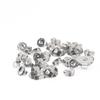 Factory Stainless Steel Components Simple Plum Blossom-shaped Ear Plugs DIY Anti-fall Design Handmade Jewelry Findings