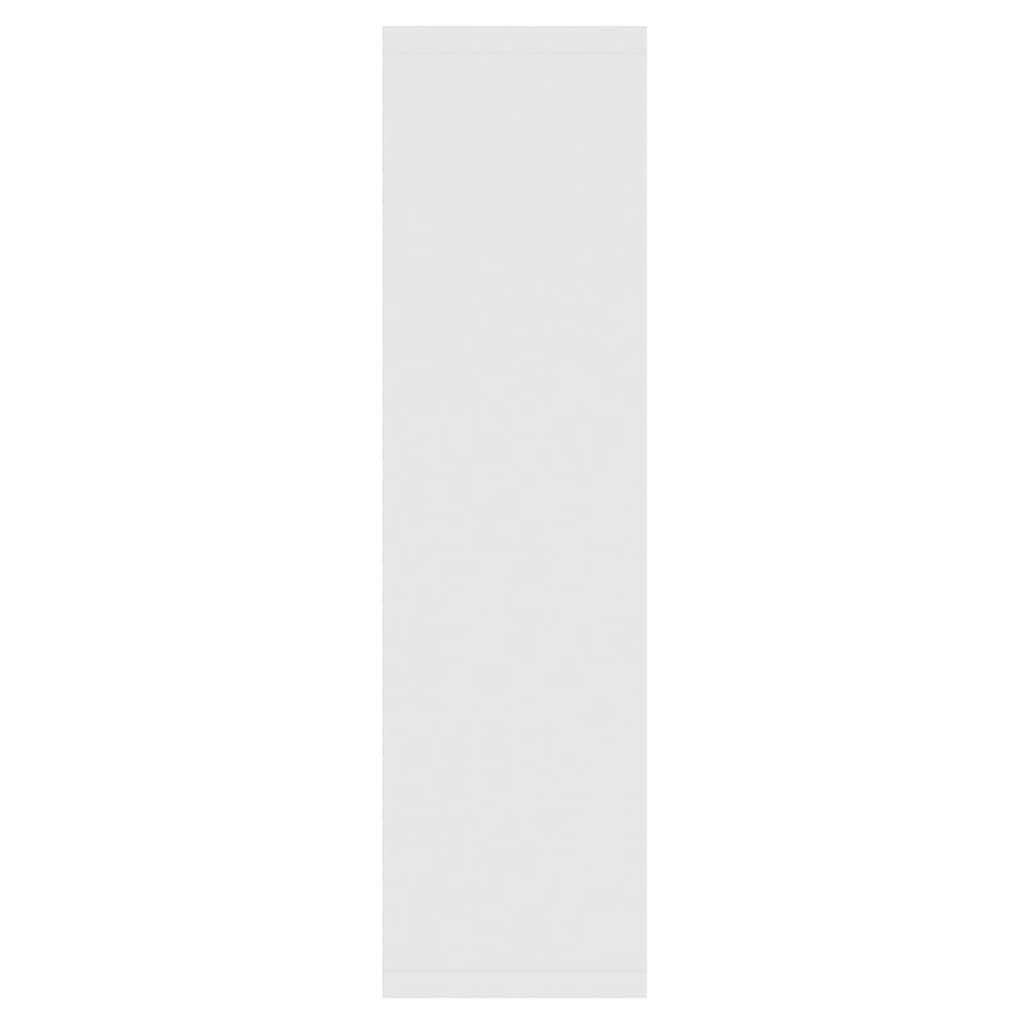 Vidaxl Cabinet With Mirror and LED Lighting, White, 76X15X55 Cm