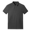 Men's Loose Thin Plus Size Polo Shirt Short Sleeved Lapel Business Top