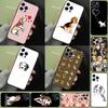 Cartoon Beagle Dog Funda Case For iPhone 16 15 14 Pro Max 11 12 13 Pro Max Mini XR 16 15 Plus 16e Phone Cover
