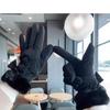 Touch Screen Winter Gloves Bowknot Wind Waterproof Cold Resistance Cycling Gloves Thermal Fleece Warm Skiing Mittens Winter New