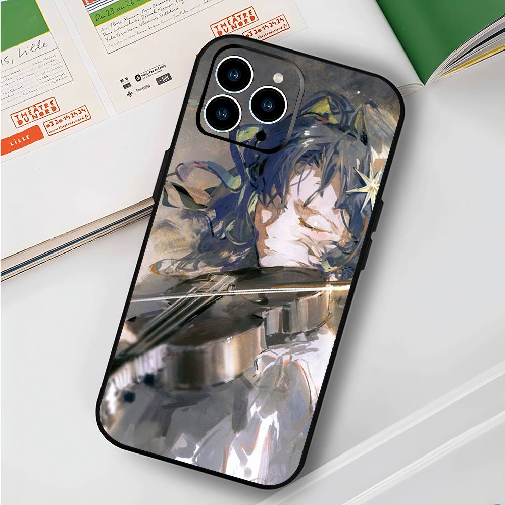 Voyager Animated Game R-Reverse 1999 Phone Case For IPhone 17 Air 16 15 14 13 Pro Max 11 12 Black Silicone Cover