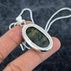 Labradorite Gemstone Handmade 925 Sterling Silver Jewelry Pendant 2.05" M-2848